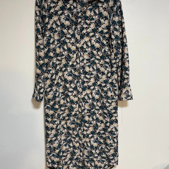 VERO MODA Floral Button-Front Women's Shirtdress Size XS - Picture 3 of 10